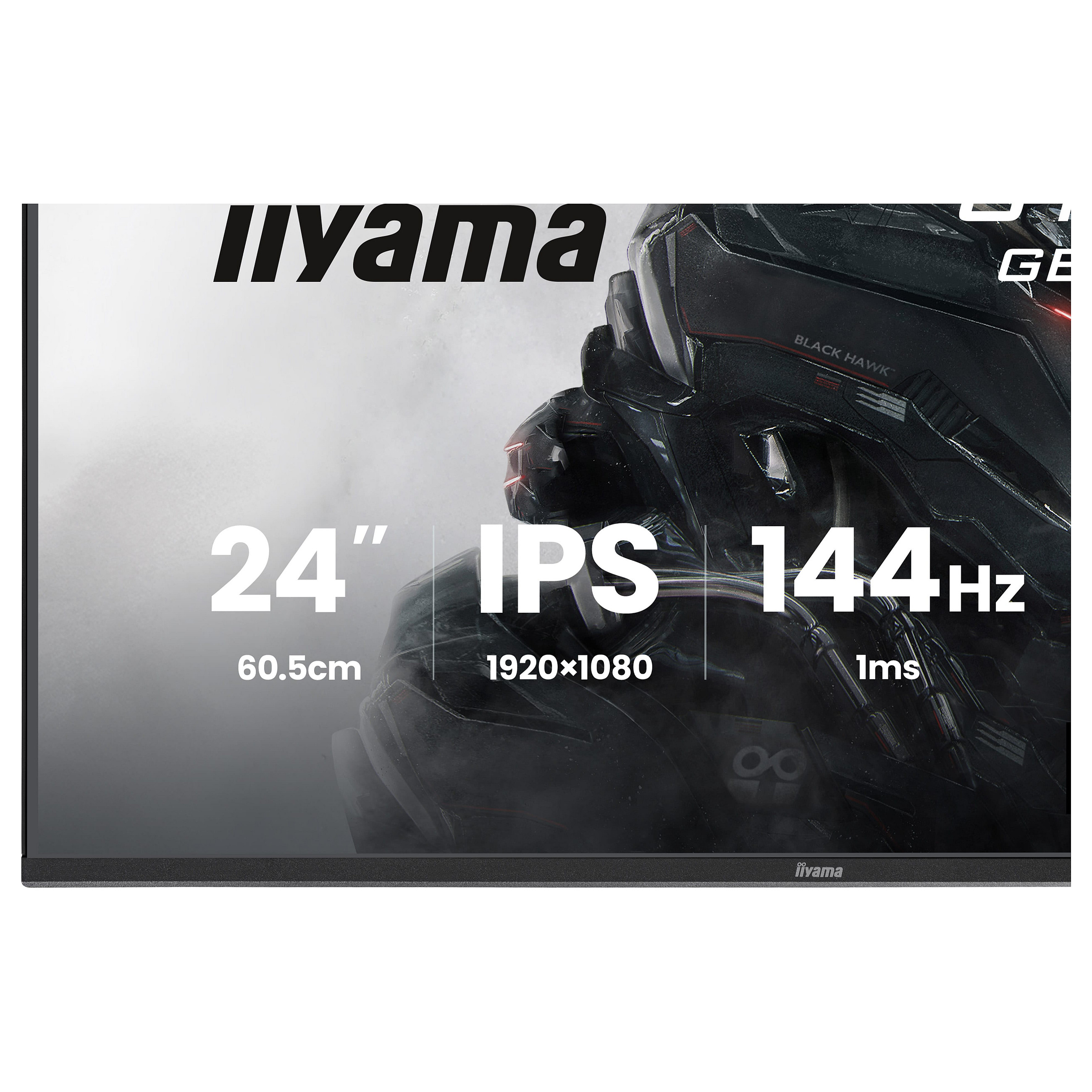 Monitor Gaming iiyama G-Master GB2441HSU-B1 / 23.8"/ Full HD IPS / LED / 144 Hz / 1 ms / HDMI+USB+DP+HDCP - Zezë - 8