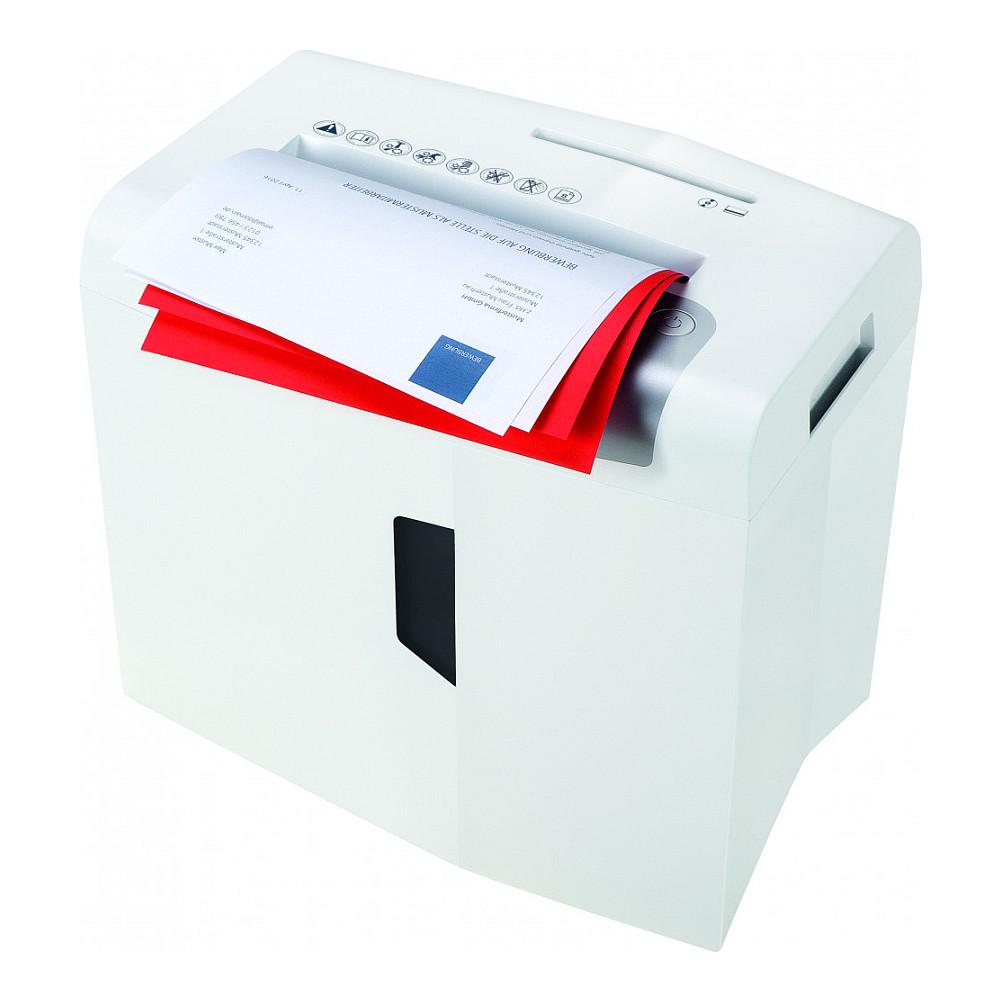 Shredder HSM shredstar X8, Particle-Cut, P-4, 8 fletë, 4,5 × 30mm, 18L, CD/DVD - Argjend, Bardhë - 2