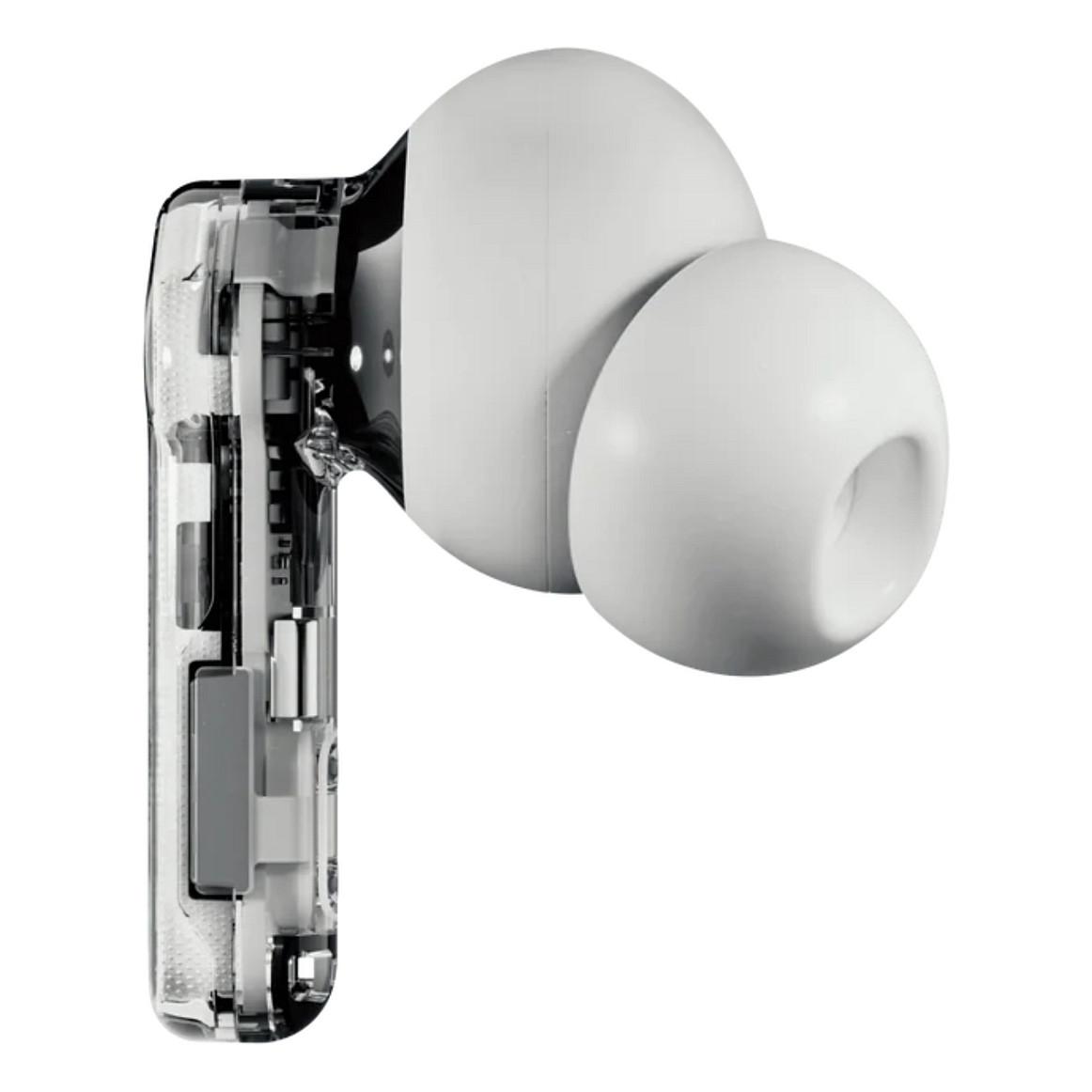 Kufje pa kabllo Nothing Ear (a) / TWS / Bluetooth - Transparent/White