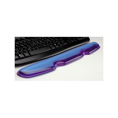 Mbështetëse për Tastierë ROLINE f / Silikon /455 x 80 x 22mm – Blu
