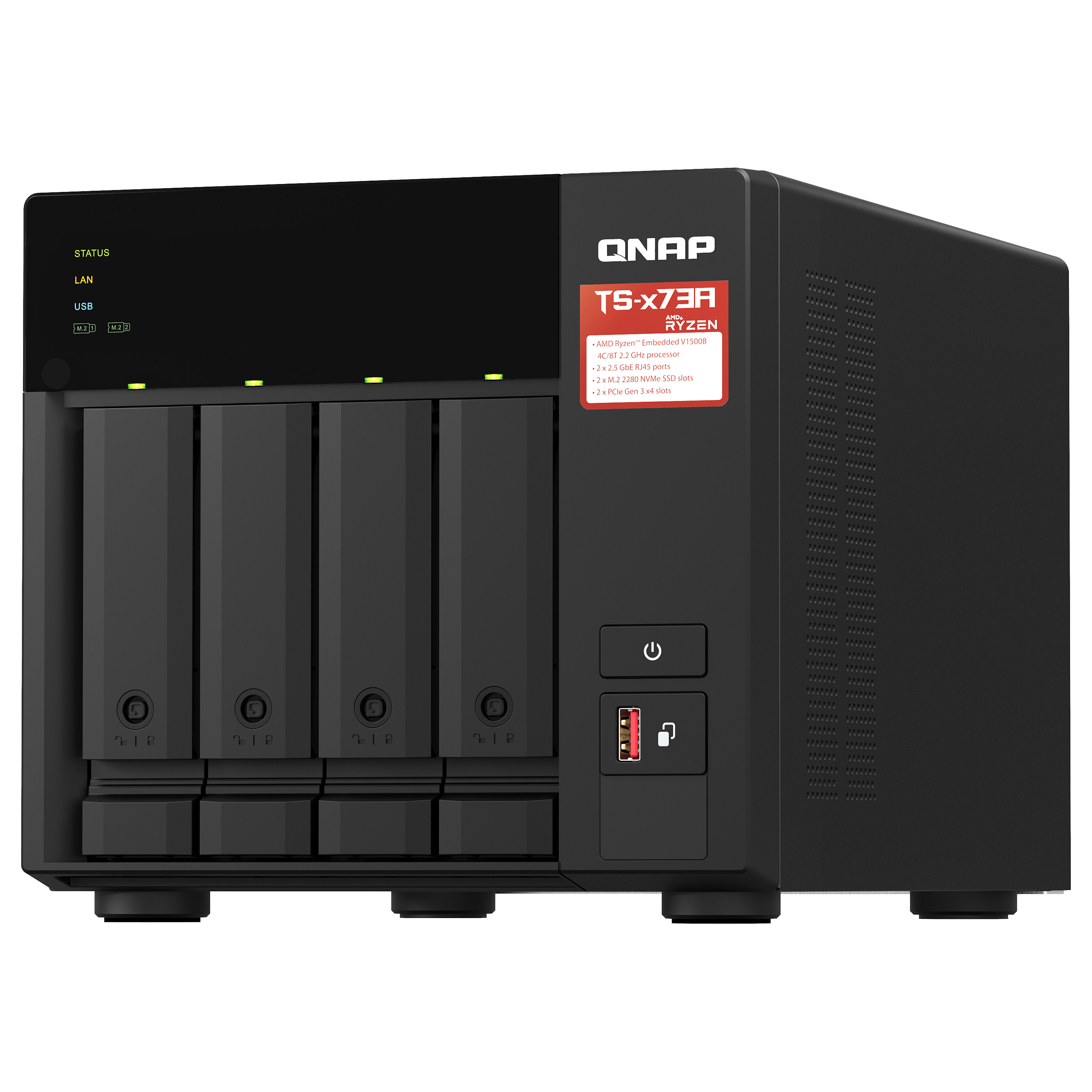 QNAP TS-473A – NAS Server for Network Storage - 5