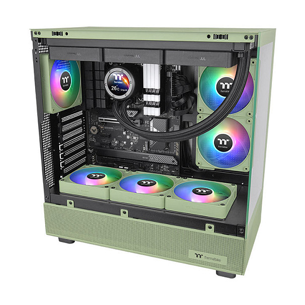 Ftohës për Kasë 120mm Thermaltake CT120 EX ARGB / 3 Pack - Gjelbër - 6