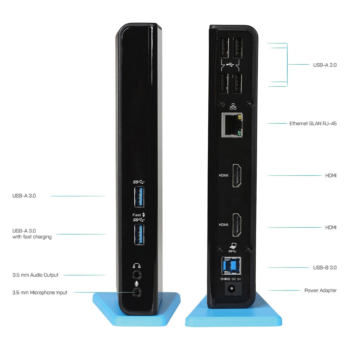 Docking Station i-tec USB 3.0 Dual HDMI - Zezë - 4