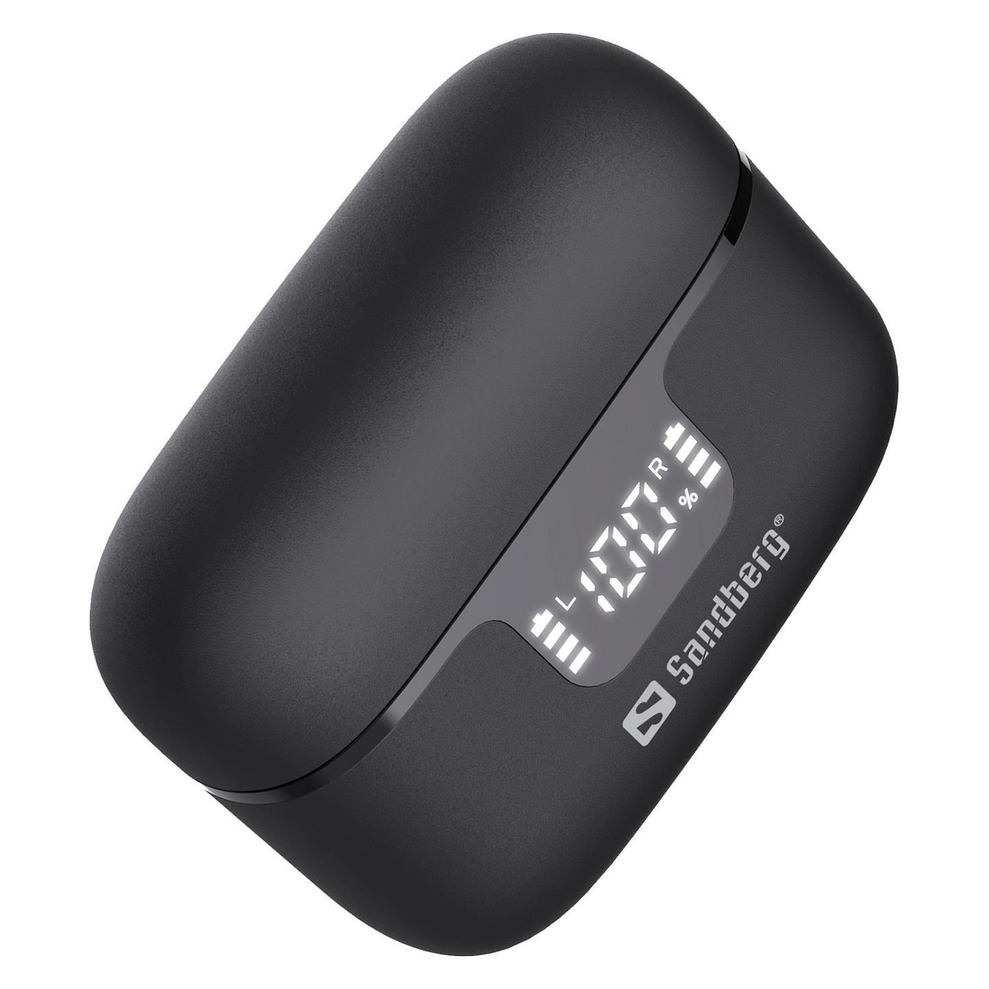 Kufje pa kabllo Sandberg Wireless Earbuds ANC+ENC 126-52 / TWS / Bluetooth 6.0 / 10mm / 20-20000Hz / ANC / ENC - Zezë - 6