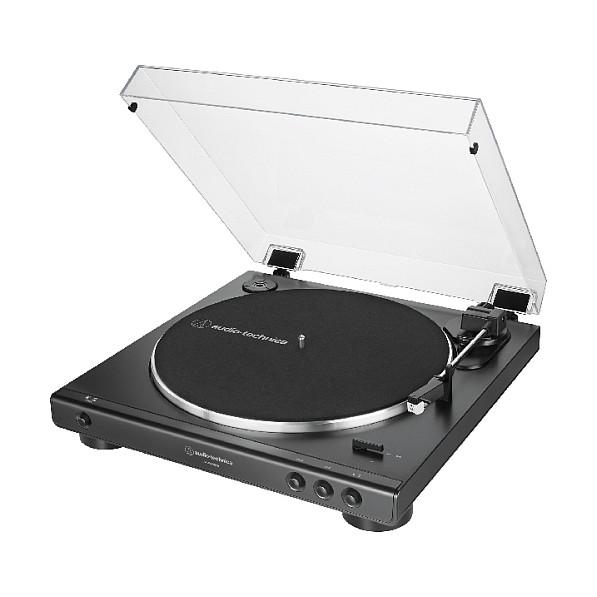 Gramafon Audio-Technica AT-LP60XUSB, Me rrip, Plotësisht automatik, USB, RCA, Adapter AC - Gri metalike - 2