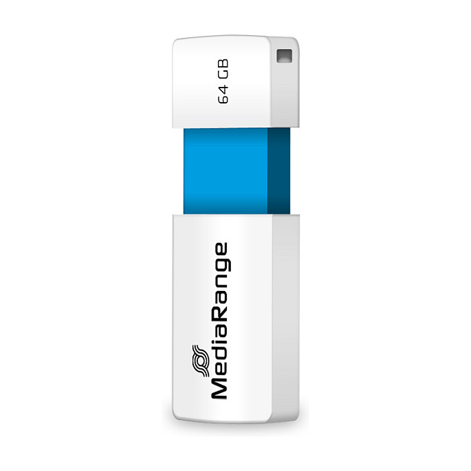 USB Flash Drive / MediaRange / 64GB / USB 2.0 / Blu - 2