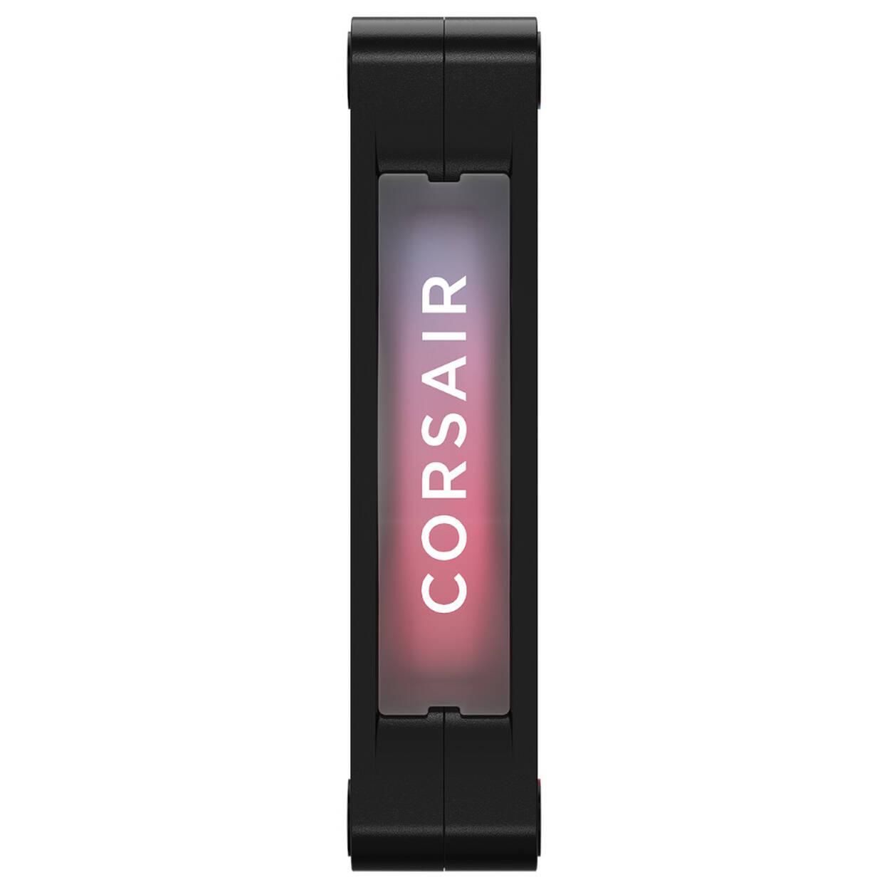 Ftohës për Kasë Corsair iCUE LINK RX120 II RGB, 120mm, PWM, 2100 RPM, ARGB - Zezë - 4