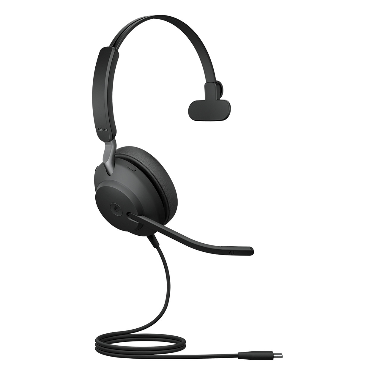 Kufje me kabllo Jabra Evolve2 40 SE / USB-C / MS Mono – Zezë - 2