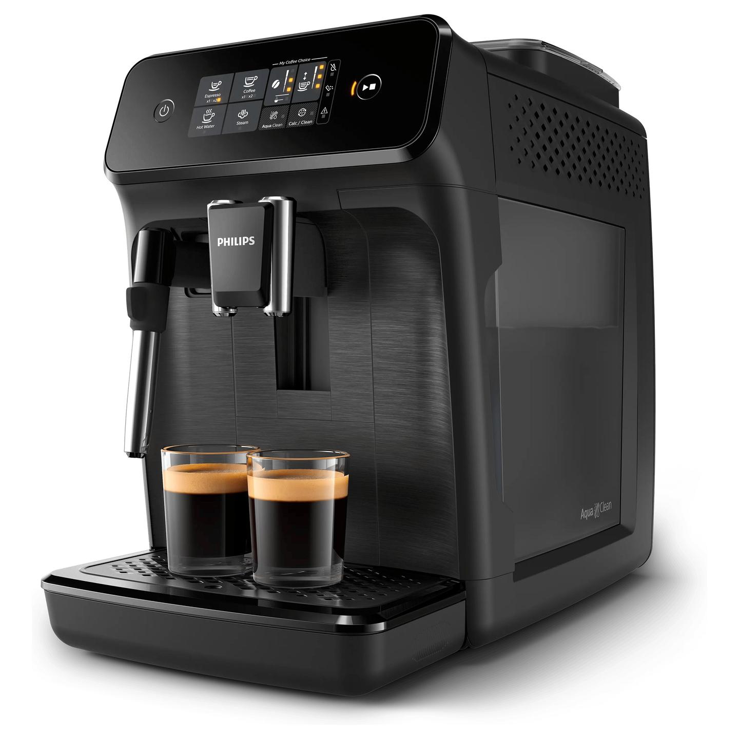 Aparat për Kafe Philips Series 1200 EP1220/00, 1500 W, 15 bar, Mulli 12 Nivele, 1.8 L – Zezë