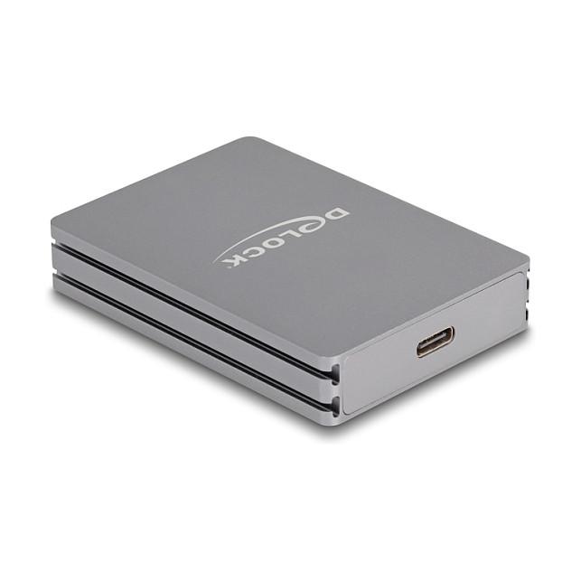 Lexues Kartelash DeLOCK 91012 / CFexpress 2.0 Type A / USB 3.2 Gen 2 / USB-C / 10 Gbit/s - Gri