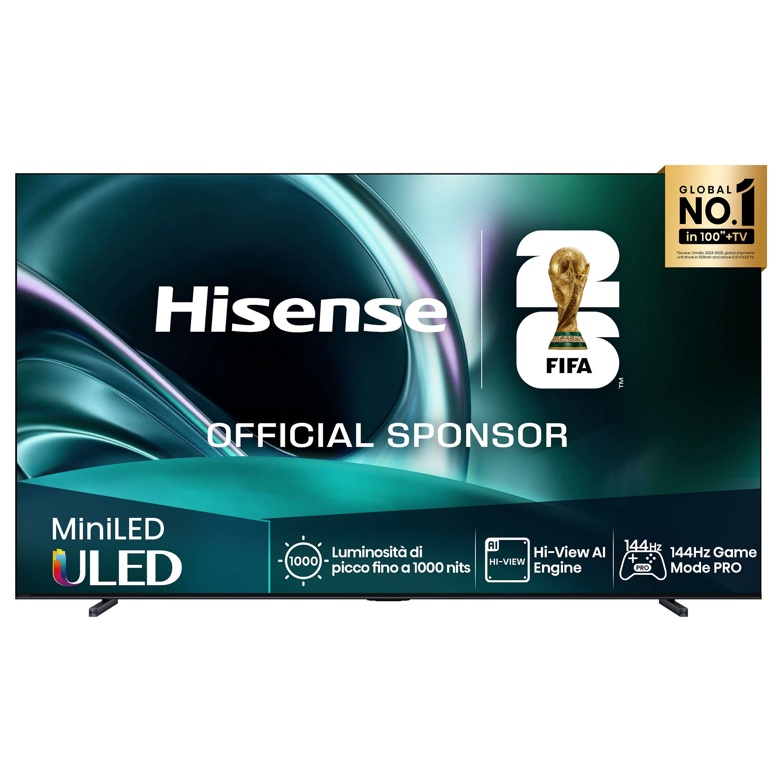 Smart TV Hisense 85U7Q / 85"/ 4K Ultra HD / Mini LED / 144Hz / HDMI+USB - Zezë - 6