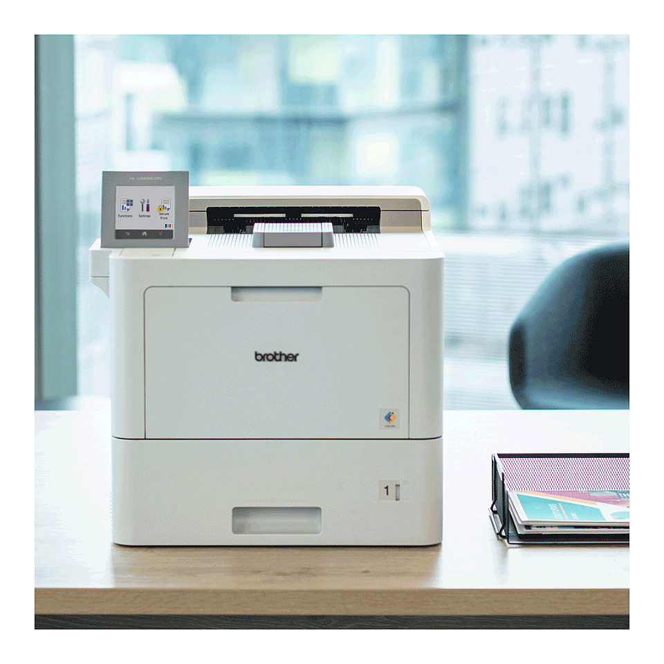 Printer Laser me Ngjyra Brother HL-L9470CDNTT / Për Dokumente / 2400 DPI / 40 ppm / Duplex / USB + LAN - Bardhë - 4