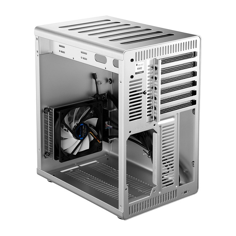 Kasë PC Jonsbo RM2 / Midi Tower / ATX / 1x 120mm Fan - Argjend - 4