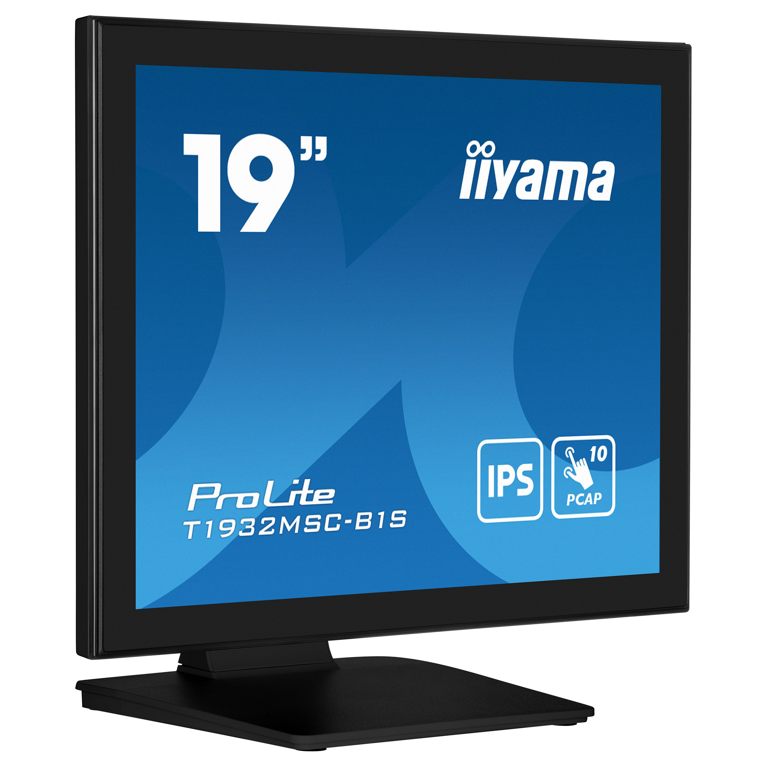 Monitor IIYAMA T1932MSC-B1S / 19″ / SXGA IPS LED Touch / 14ms / USB Port + HDMI + DP + VGA - Zezë - 3