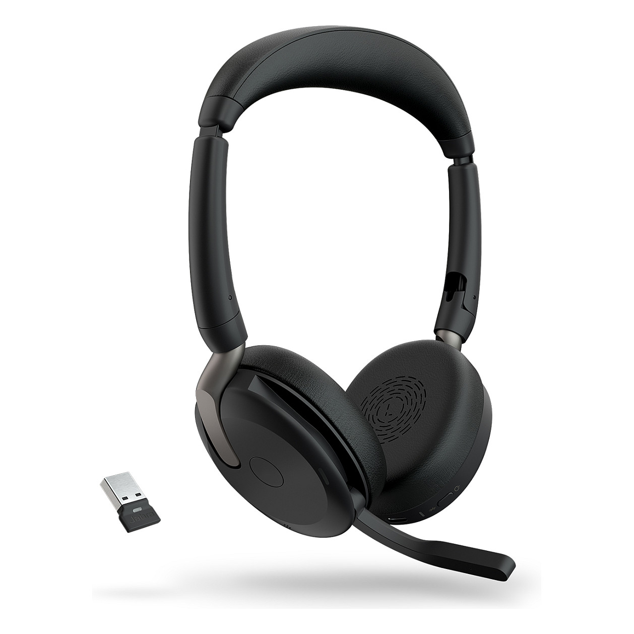 Kufje pa kabllo Jabra Evolve2 65 Flex UC Stereo - Zezë - 4