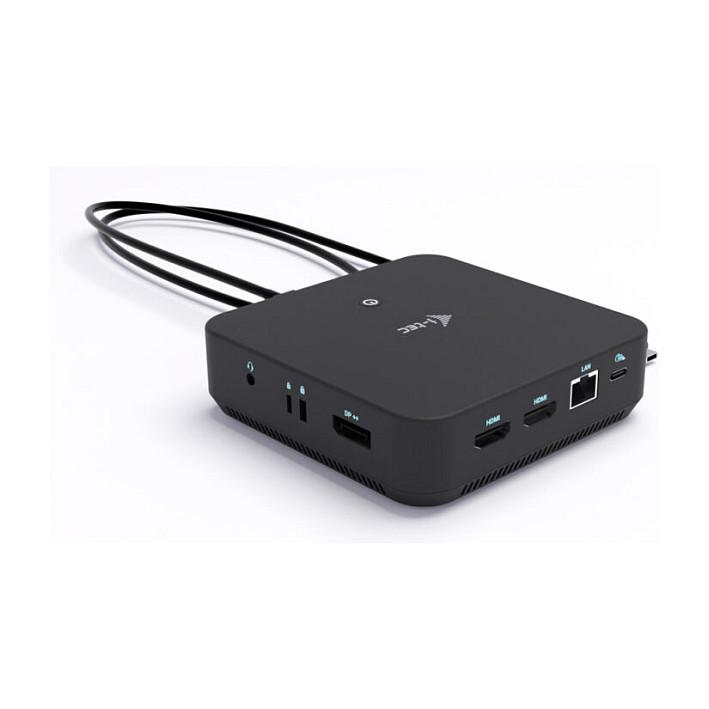 Docking Station i-tec C31TRIVIDPRO100W, USB-C, 2x HDMI, 1x DisplayPort++, 6x USB, Power Delivery 100W, Karikues USB-C 100W - Zezë - 3