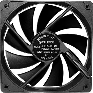 Ftohës për Kasë 120mm Xilence Performance C Series PWM – Zezë - 2