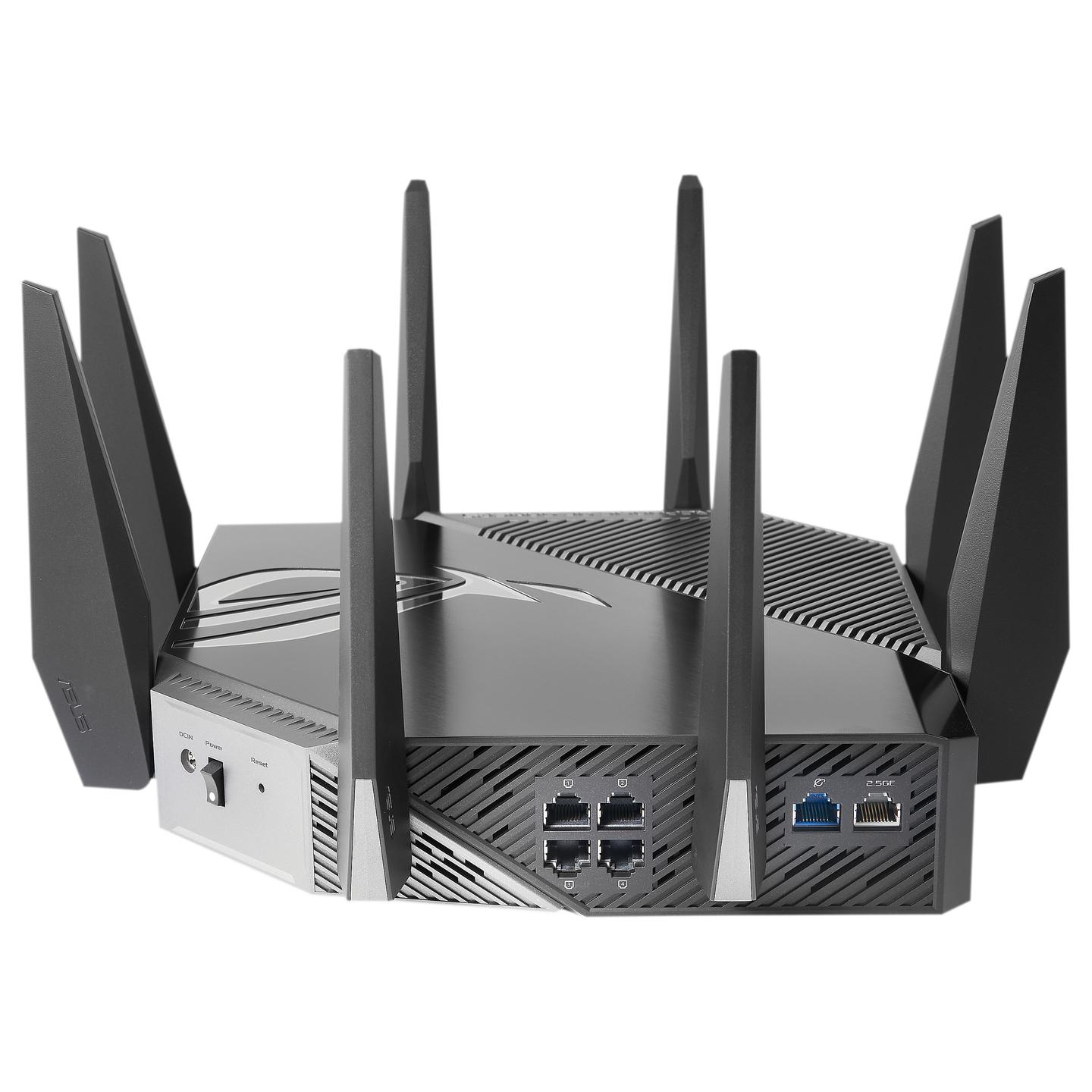 Ruter Gaming ASUS ROG Rapture GT-AXE11000, Wi-Fi 6E AXE11000, Tri-Band, 1× 2.5GbE + 5× Gigabit Ethernet – Zezë - 7