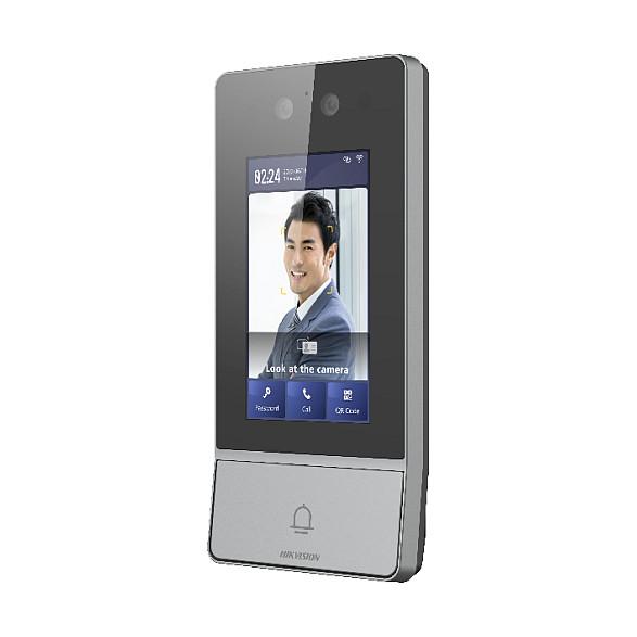 Interkom IP Hikvision DS-KV9503-WBE1, 2 × 2MP, Ekran IPS 4.3" Touch, Njohje e Fytyrës, RFID, Wi-Fi, PoE, IP65, IK08 - 3