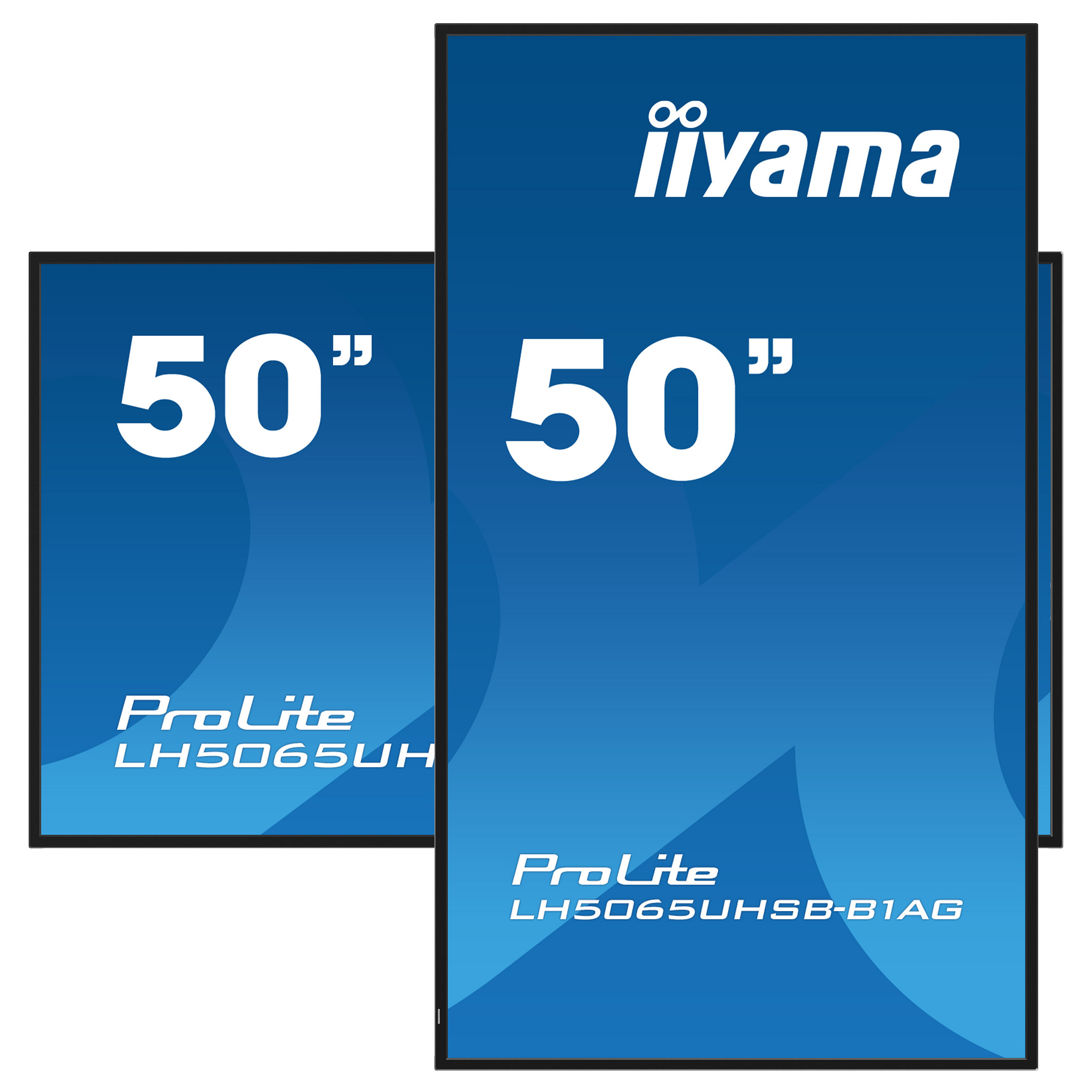 Ekran prezantues iiyama ProLite LH5065UHSB-B1AG / 50" / 4K UHD VA LCD / 60 Hz / 9.5 ms / HDMI + DP + LAN + WIFI + Speaker - Zezë - 6