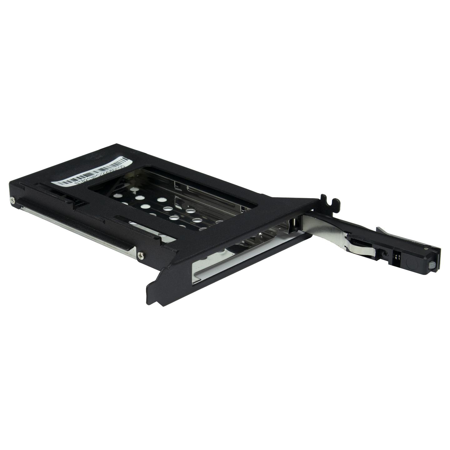 Këllëf për disqe Inter-Tech ST-8213PCI, 1x 2.5", SATA III, Hot-Swap, 1x PCI Slot - Zezë - 2