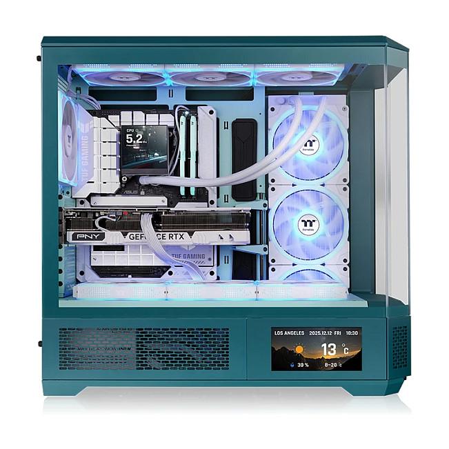Panel LCD për Kasë Thermaltake View 600 TG, 6", TFT-LCD, 1480×720px, USB 9-pin - Gjelgër Blu - 5