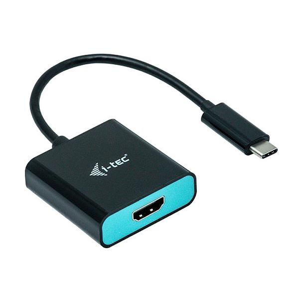 Adapter Video i-tec C31HDMI60HZP, USB-C në HDMI, 4K/60Hz, Kabllo 15cm - Zezë - 2
