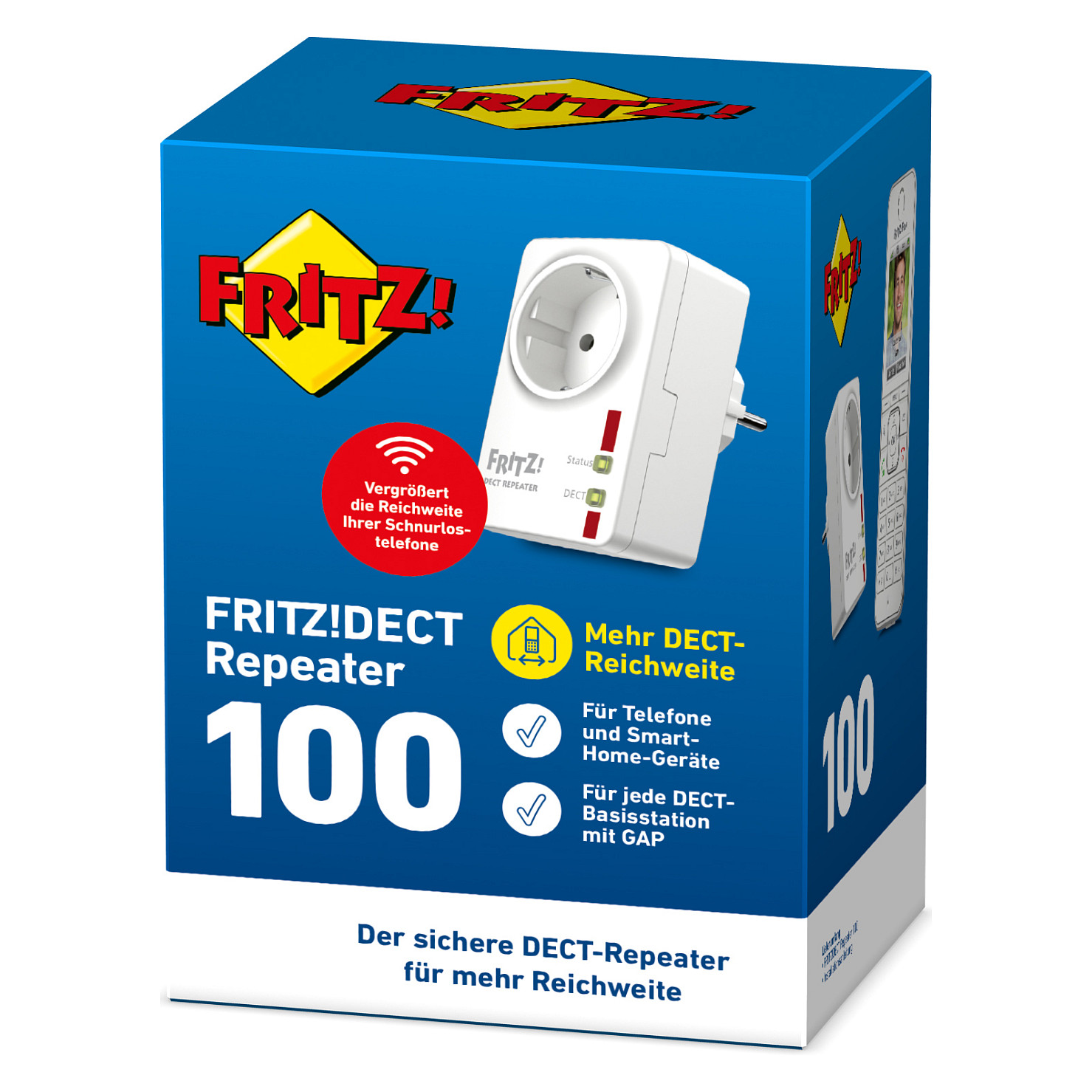 Power-LAN AVM FRITZ! DECT Repeater 100 - 3