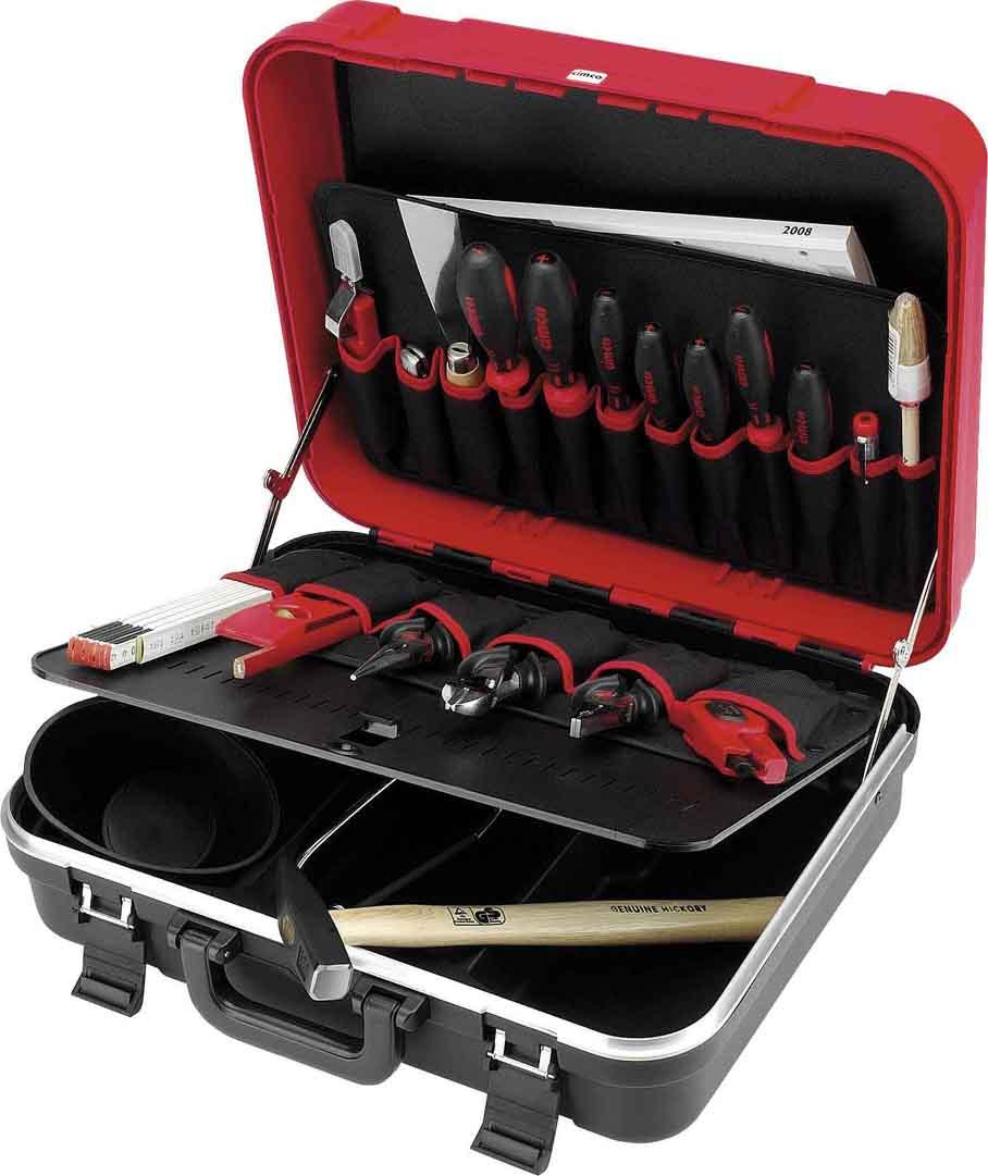 Set Vegla Pune CIMCO 172004, 23 Pjesë, Kuti Profesionale, Vegla Izolimi - Kuqe/Zezë