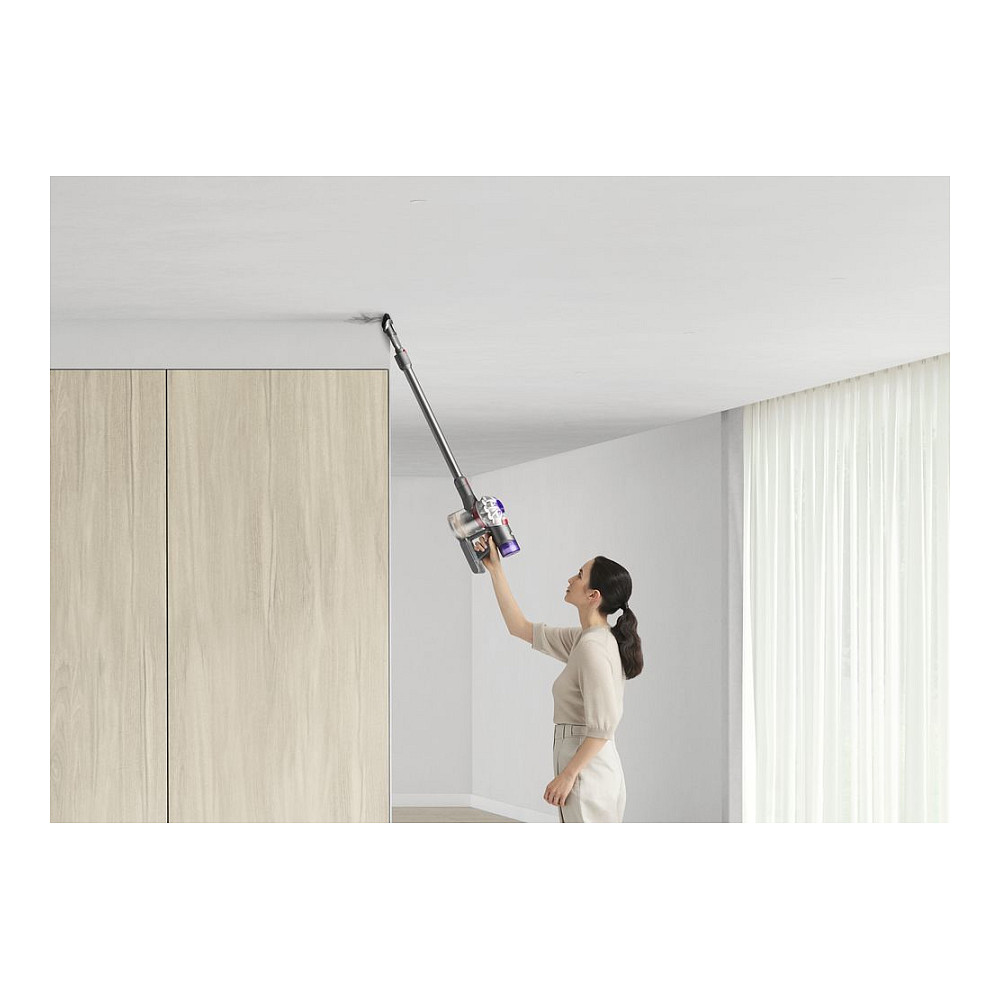 Fshesë me Vakum Dyson V8 Advanced / 130AW / 40min / 0.54L / 15 Cyclones / Motorbar / HEPA - Argjend/Vjollcë - 19