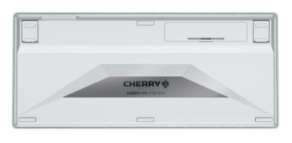 Tastierë Pa Kabllo Cherry KW 7100 MINI BT, JK-7100EU-18, Bluetooth, EU-Intl., 77 + 1 Taste, Cherry SX - Gjelbër - 3