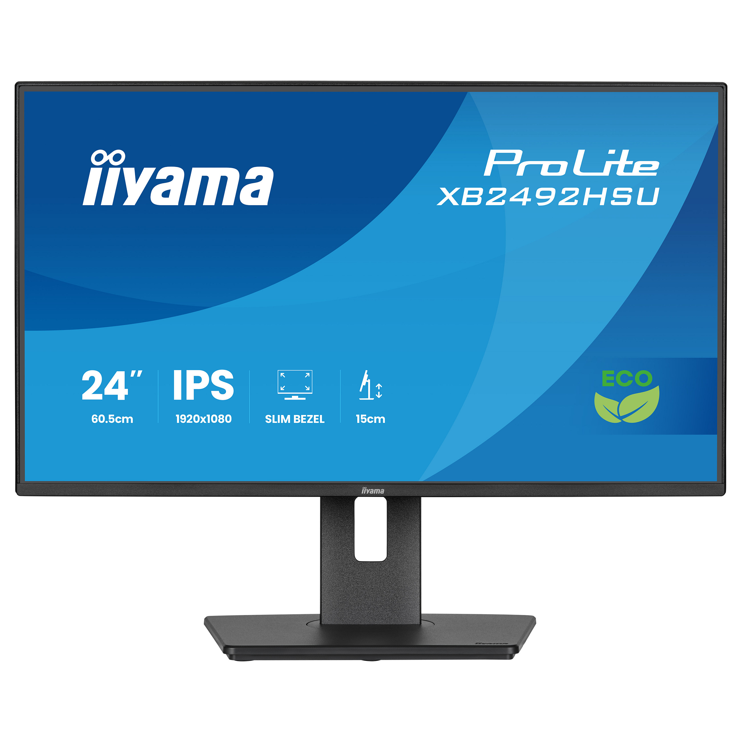IIYAMA 60.5cm (24") XB2492HSU-B1 16:10 HDMI+DP+2xUSB IPS - 3