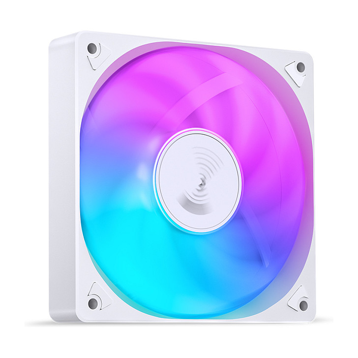 Ftohës për Kasë Jonsbo SL-120C / 120mm / 600-1500 RPM / RGB / PWM – Bardhë - 1