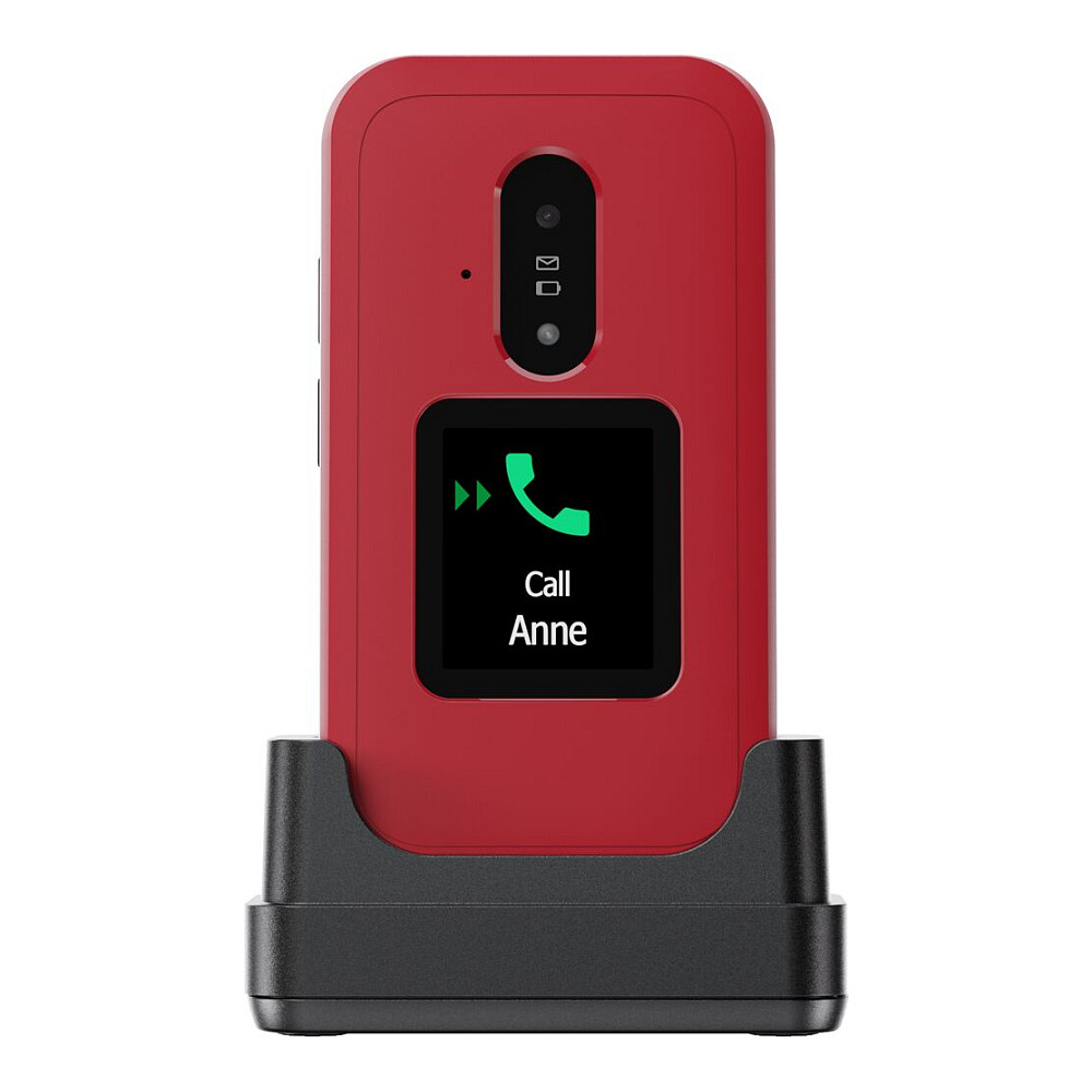 Telefon i thjeshtë Doro Leva E30 LTE – Kuqe - 5
