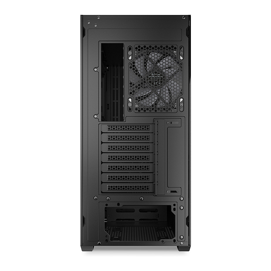 Kasë Sharkoon AK2 RGB ATX 1xGlass - Zezë - 8