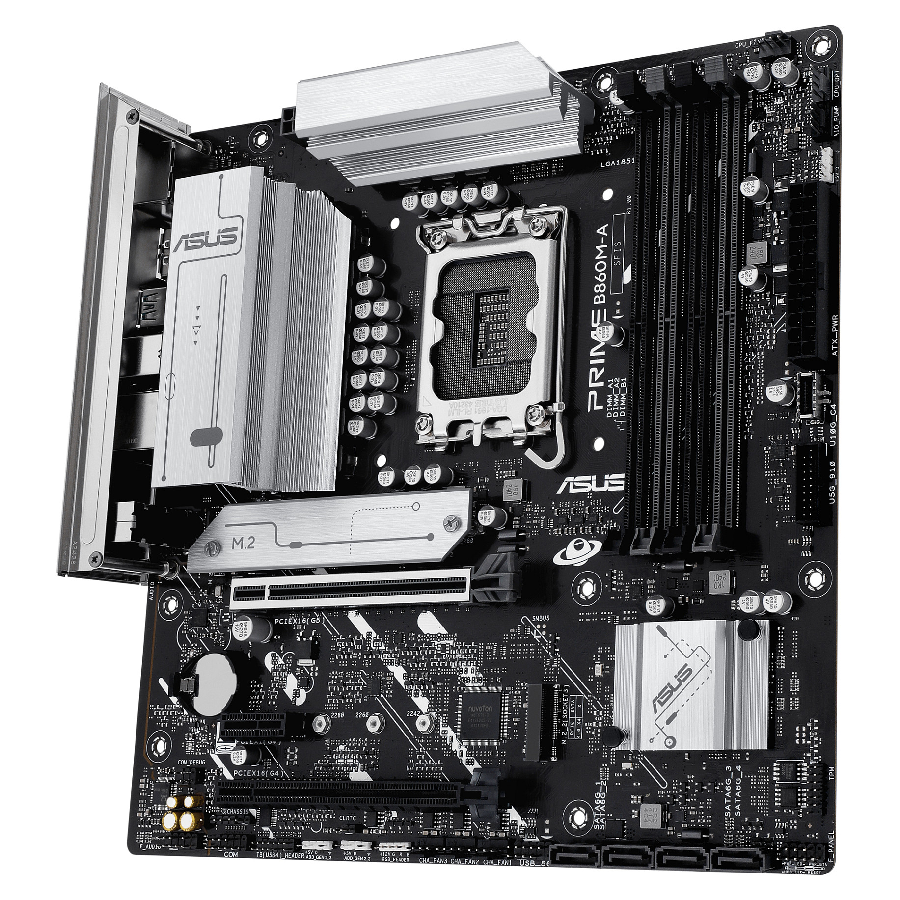 Pllakë Amë MB Intel LGA1851 ASUS PRIME B860M-A-CSM DDR5 - 5