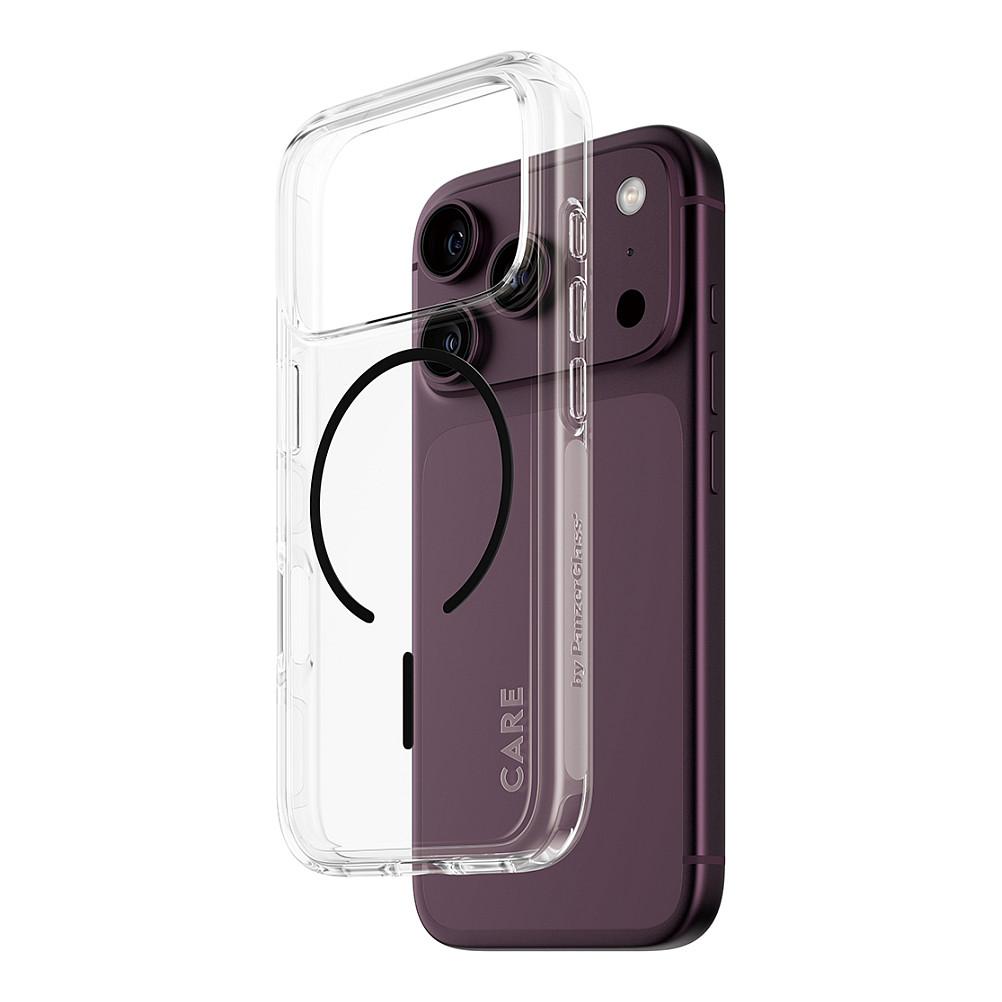 Aksesorë për telefon PanzerGlass CARE Urban Explorer / iPhone 17 Pro / iPhone 18 Pro / MagSafe / Mbrojtje 4.8m - Transparente/Zezë - 1