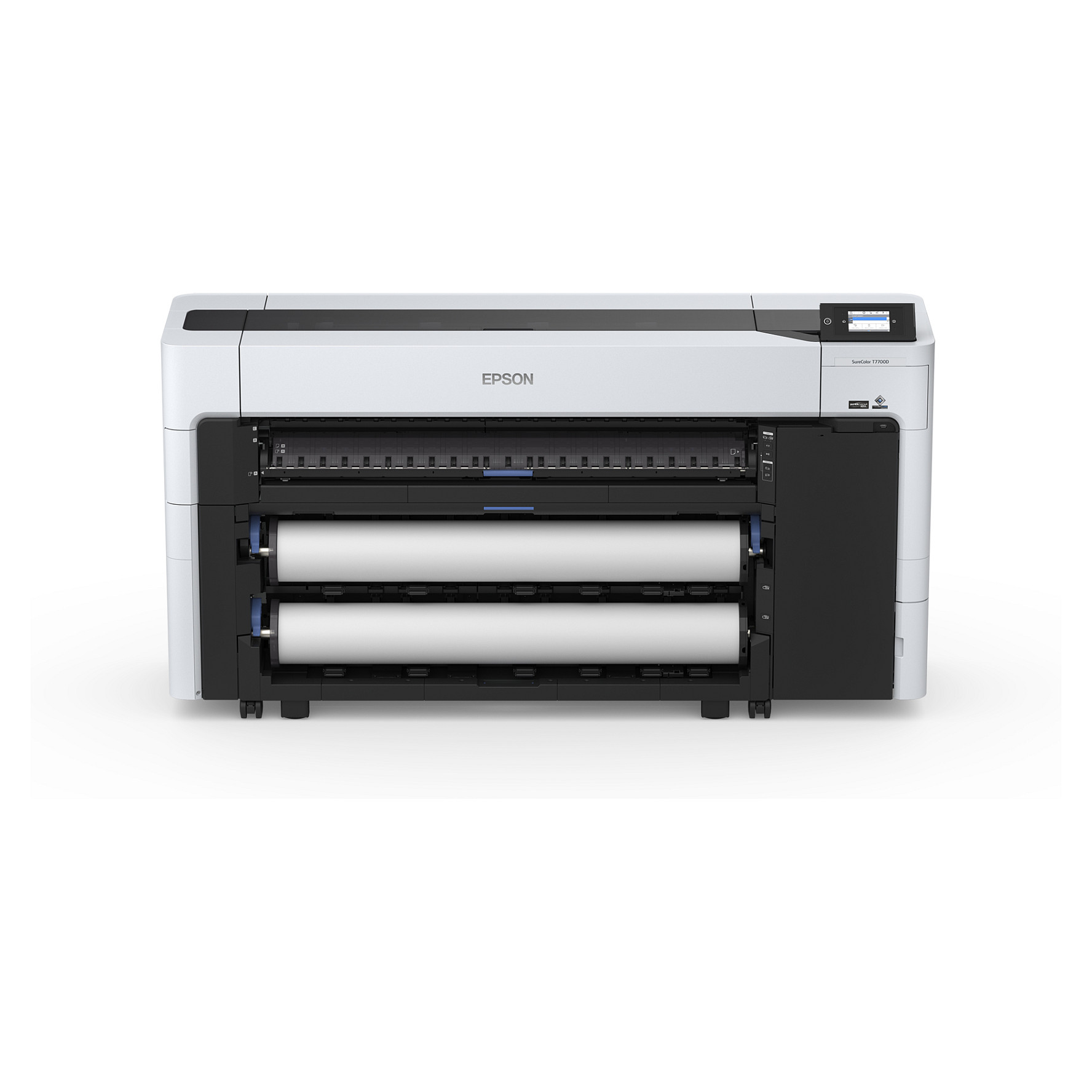 Printer Inkjet Epson SureColor SC-T7700D / 6 Ngjyra / 44" / 2400 × 1200 DPI / Wi-Fi, Ethernet & USB – Zezë/Bardhë