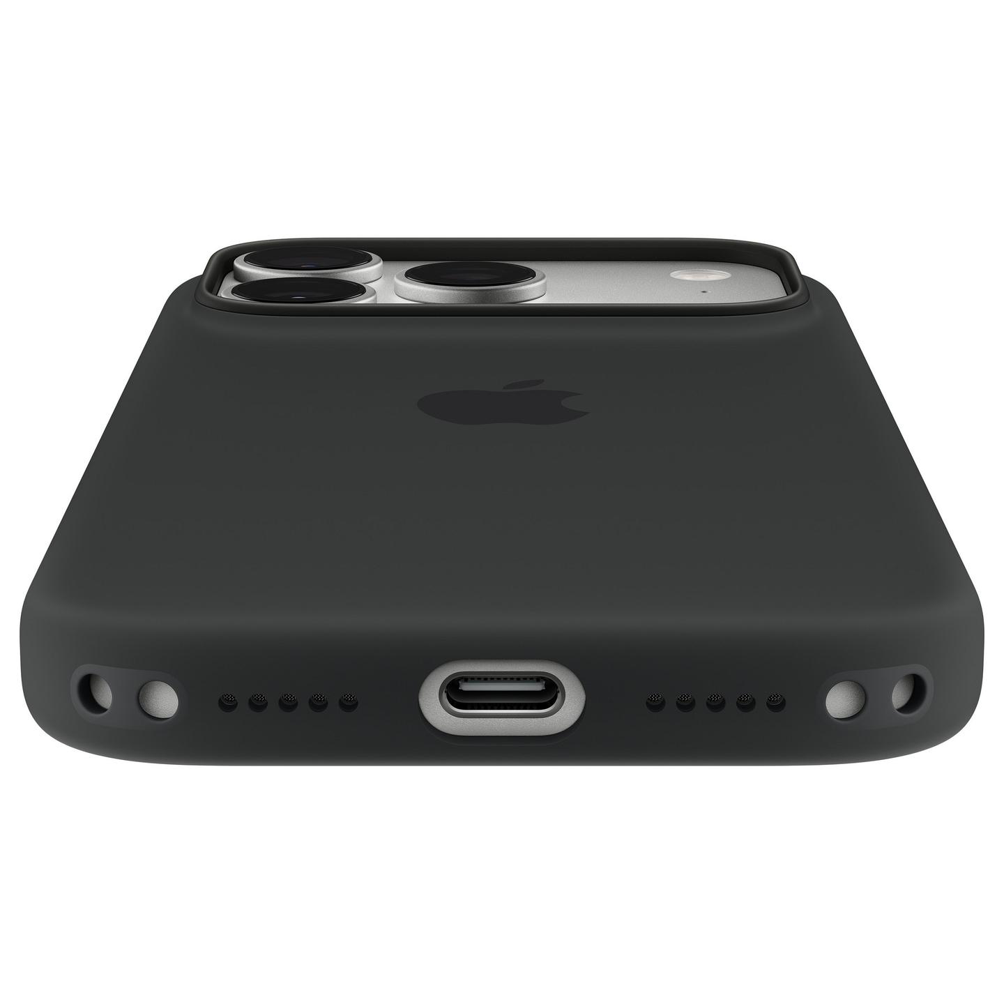 Case për Telefon Apple Silikon, MagSafe, iPhone 18 Pro - Navy Blue - 6