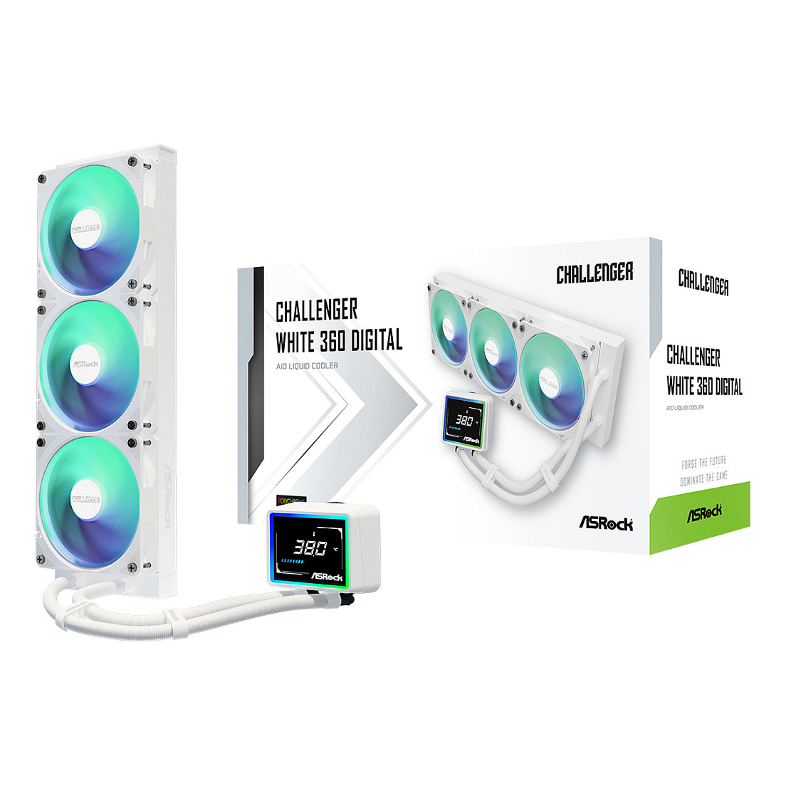 Ftohës për Procesor ASRock Challenger 360 Digital - Bardhë - 1