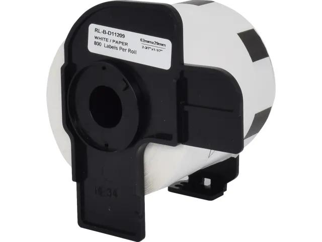 Etiketa për Printer Neutral P-touch DK-11209 / 62 × 29 mm / 800 Etiketa /Bardhë