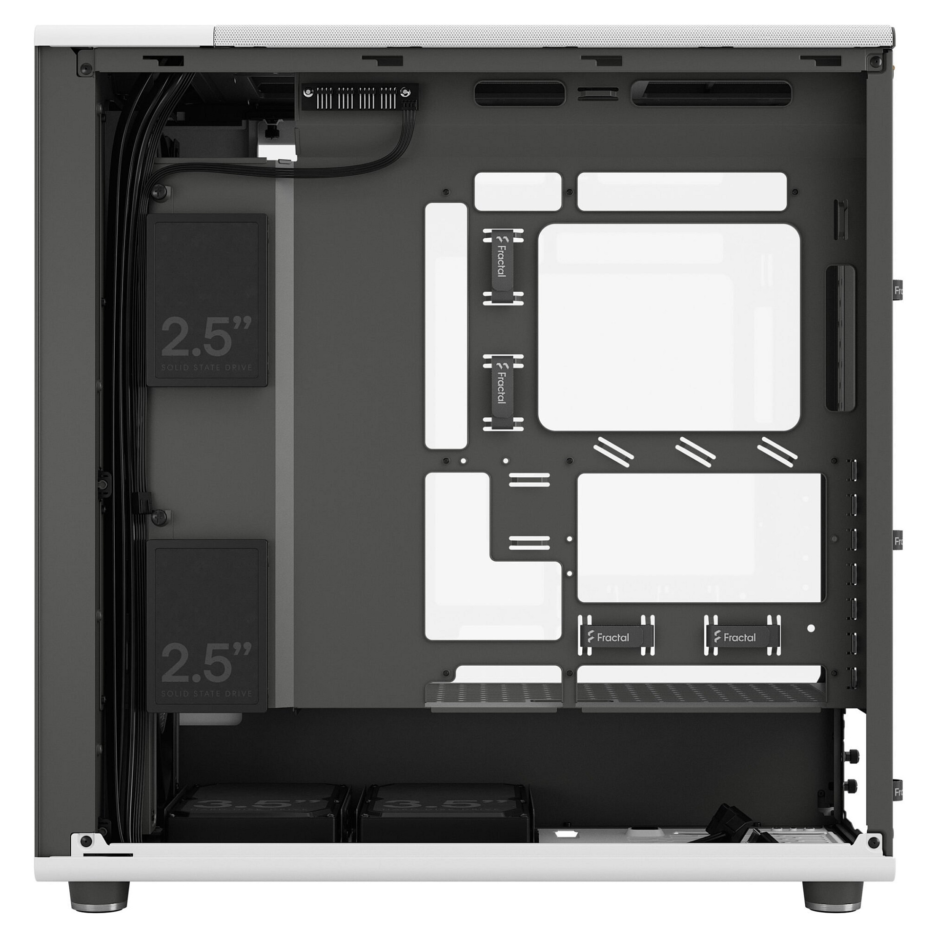 Kasë Fractal Design North XL RC TG Clear Mid Tower – Bardhë - 9