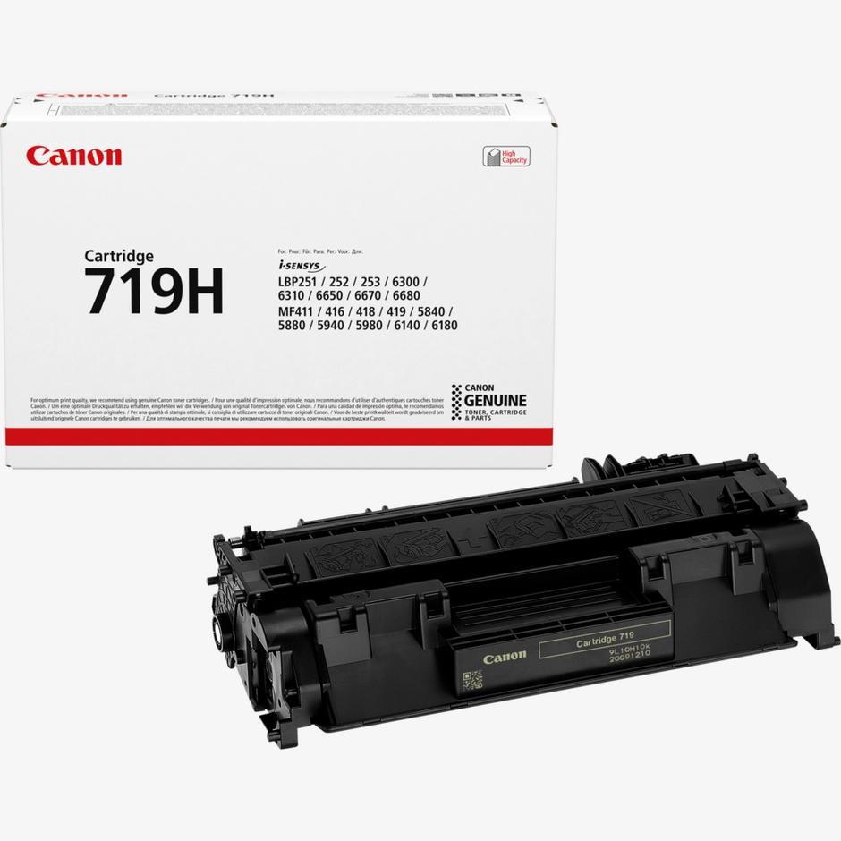 Toner Canon 719H / 3480B012 / 6,400 faqe – Zezë - 1