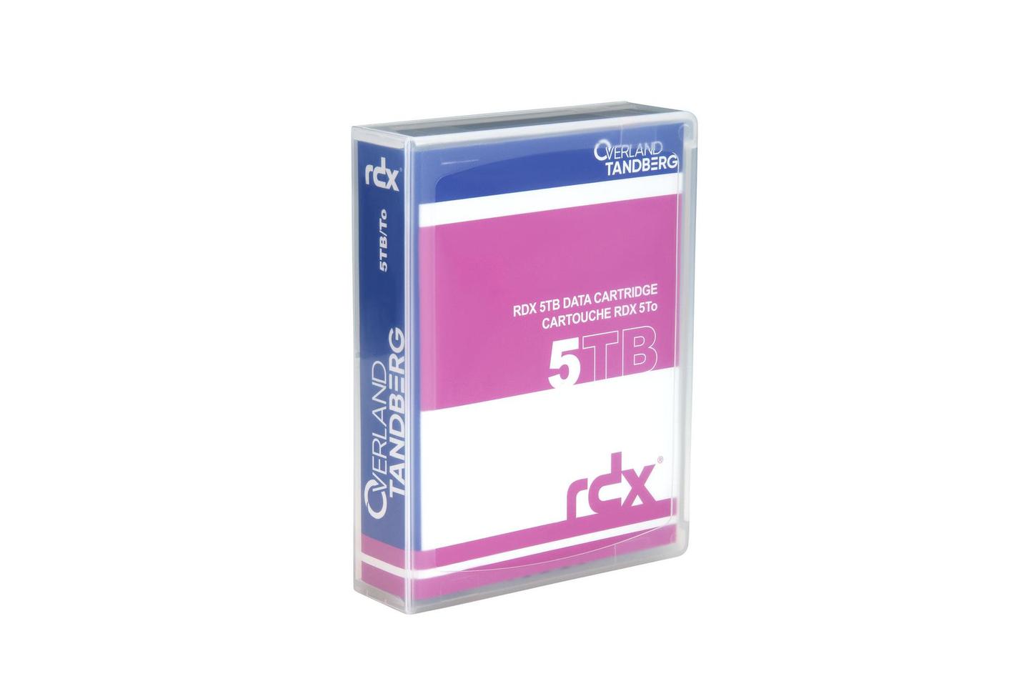 Aksesorë për Disqe Tandberg Data RDX Cassette OT HDD 5TB / 8862-RDX – Zezë - 2