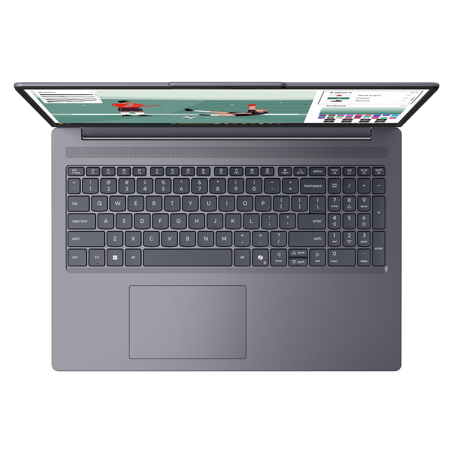 Laptop Lenovo IdeaPad Slim 3 16IPH11 / Ultra 5 322 / 8GB / 512GB / 16" WUXGA IPS 60Hz / Intel Graphics / DE - Gri - 2