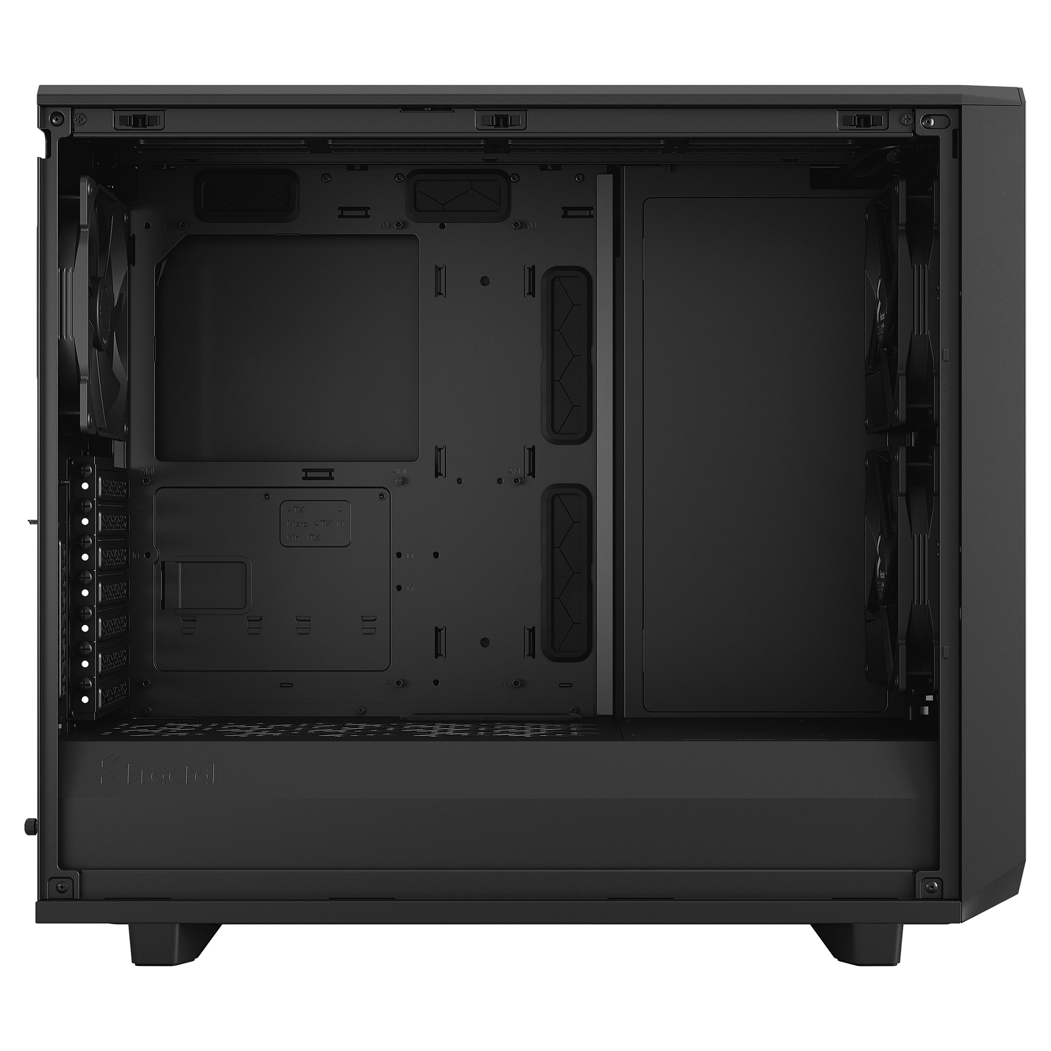 Kasë Fractal Design Meshify 2 Window Midi Tower - Zezë - 13