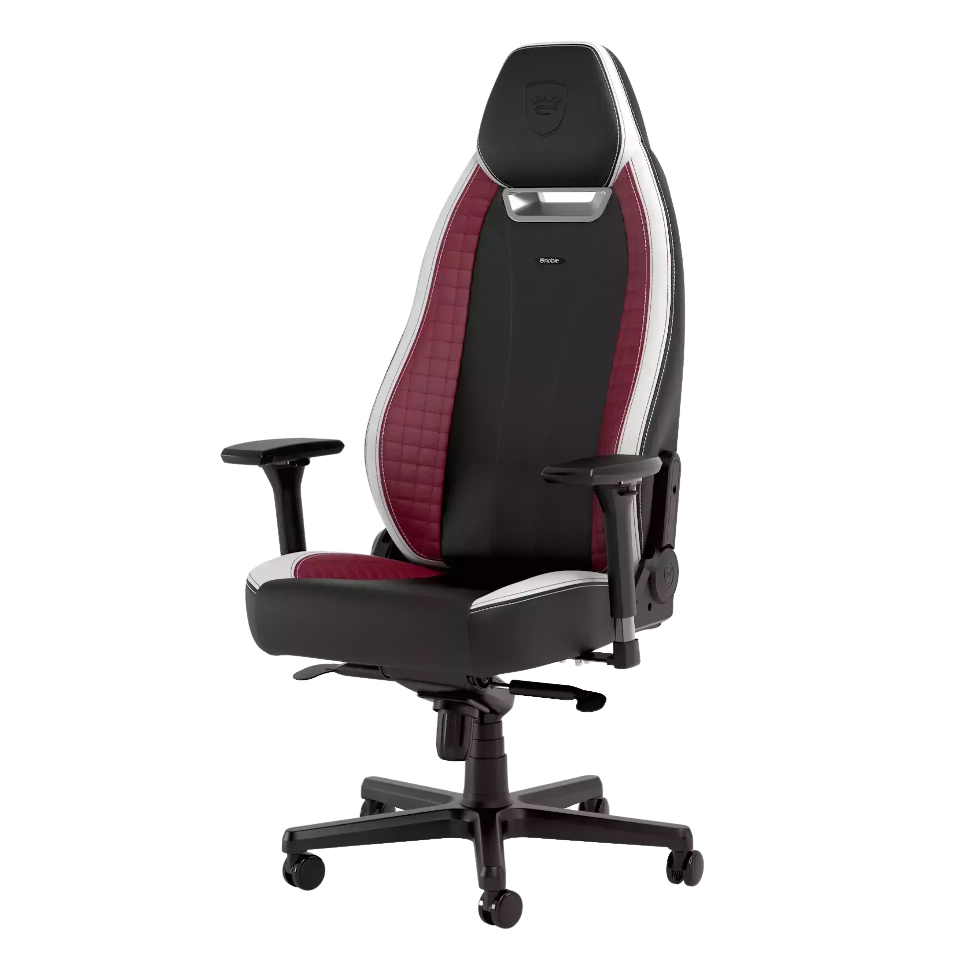 Karrige Gaming noblechairs LEGEND / 4D Armrests / Lumbar Support / 90–125° / 150kg – Zezë/Bardhë/Kuqe