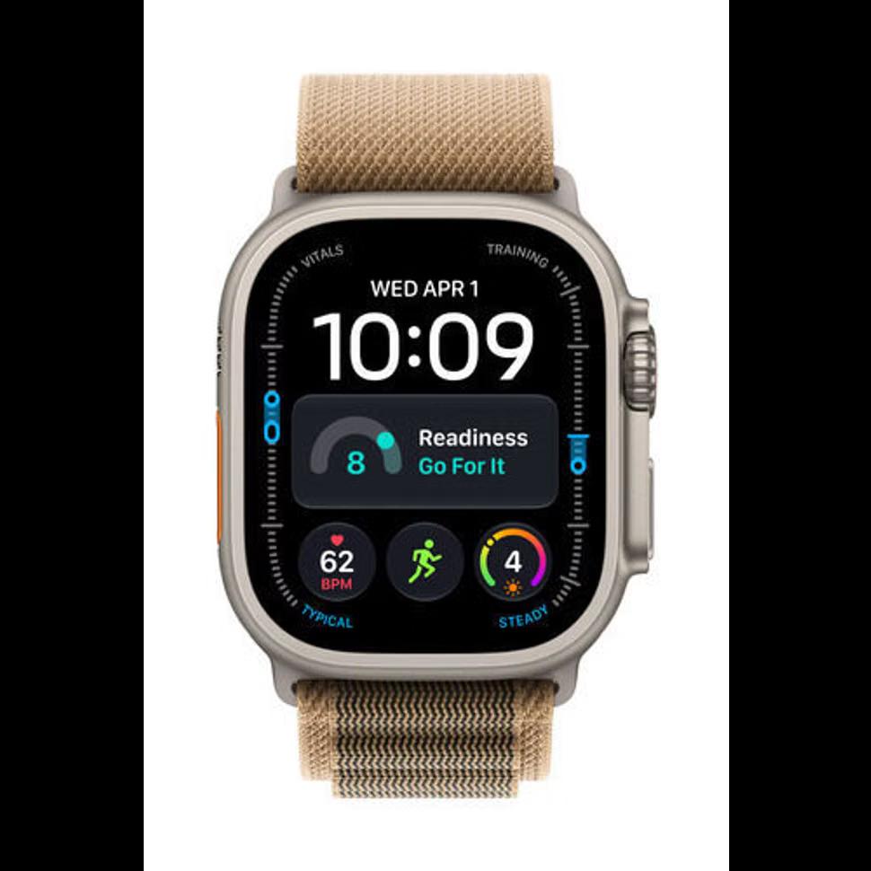 Apple Watch Ultra 4, 49mm, GPS + Cellular, Natural Titanium, Desert Alpine Loop - M - 2