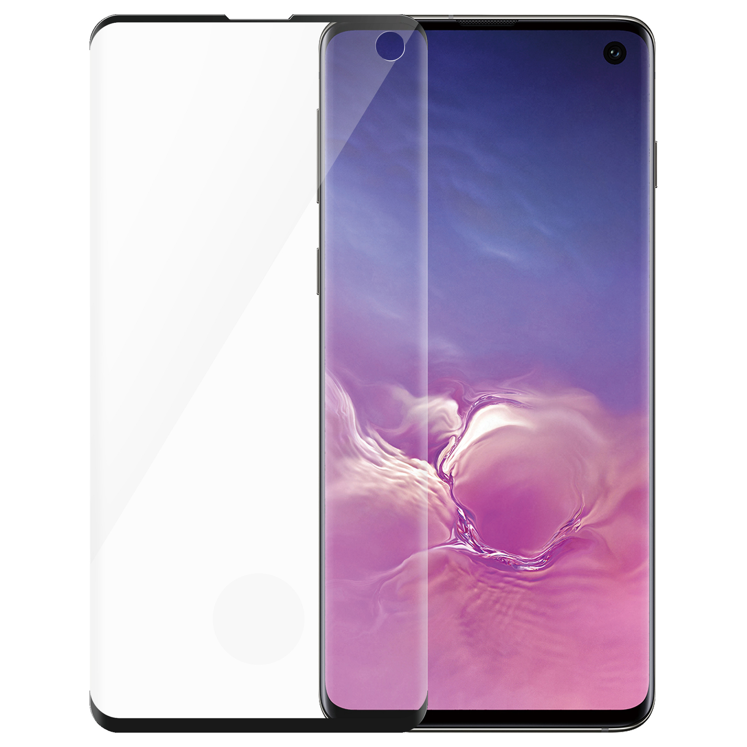 Aksesorë për telefon SAFE by PanzerGlass Screen Protector for Samsung Galaxy S10 FP / Bulk Pack – UltraWide Fit - 1