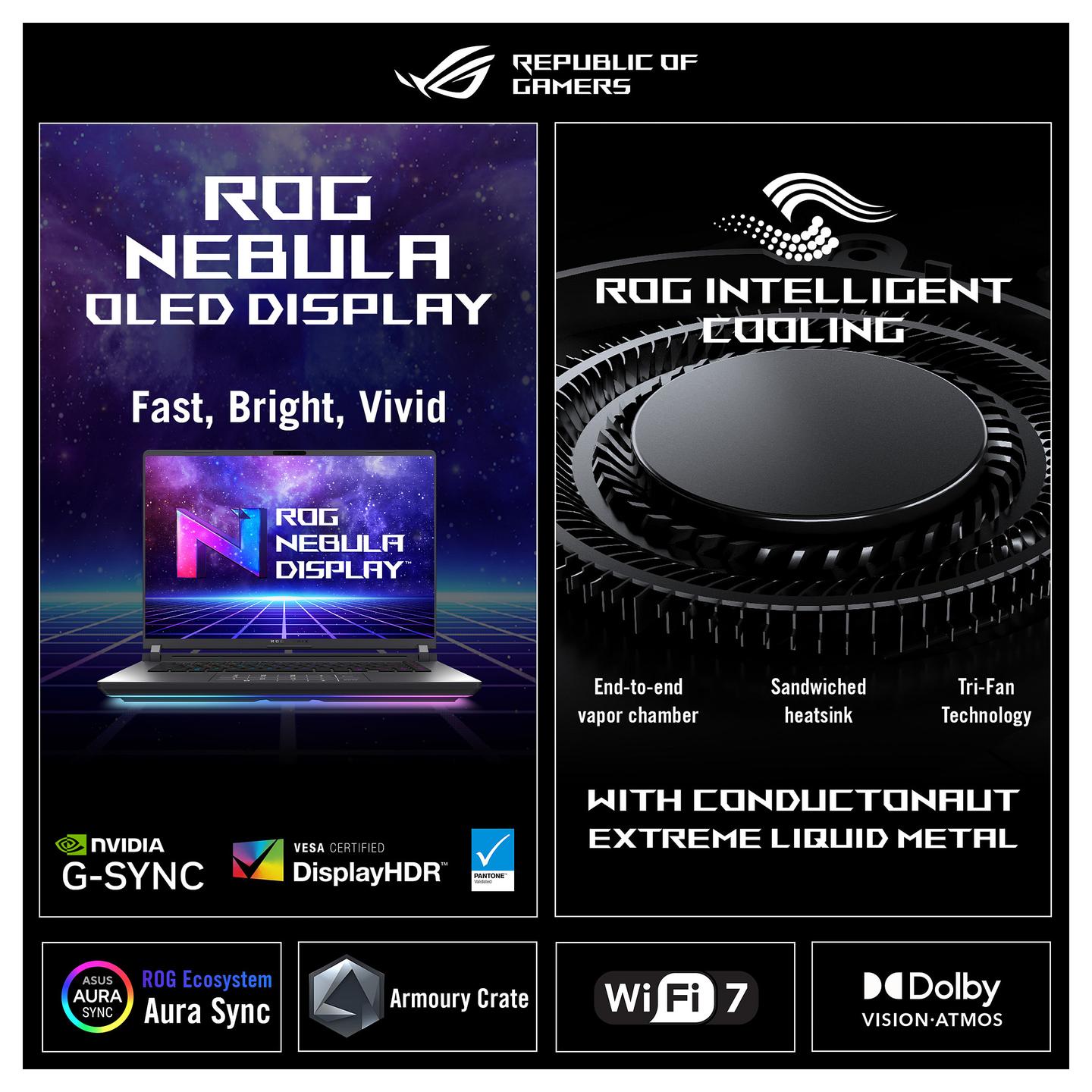 Laptop Gaming ASUS ROG Zephyrus G14 GU405AR-SY106W / Core Ultra 9 386H / 32GB LPDDR5X / 1TB / 14" 2.8K OLED 120Hz / RTX 5070 Ti 12GB – Bardhë - 15